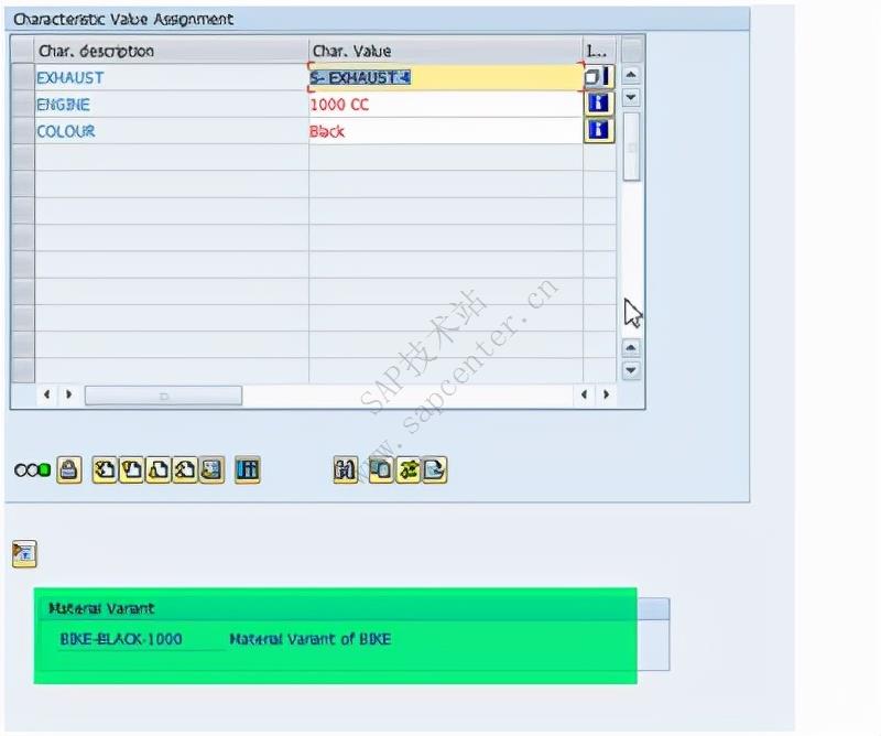 SAP VC销售订单中可配置物料的使用